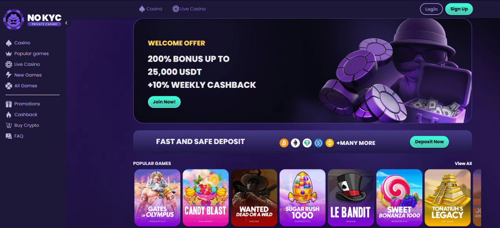 NoKYC Casino - Maryland online casinos